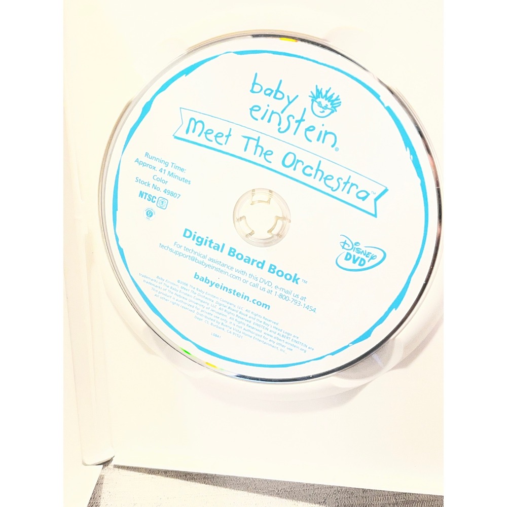 Disney Baby Einstein Meet the Orchestra First Instruments DVD Music Education - Picture 3 of 3